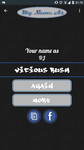 My Name As DJ / Name Generator - عکس برنامه موبایلی اندروید