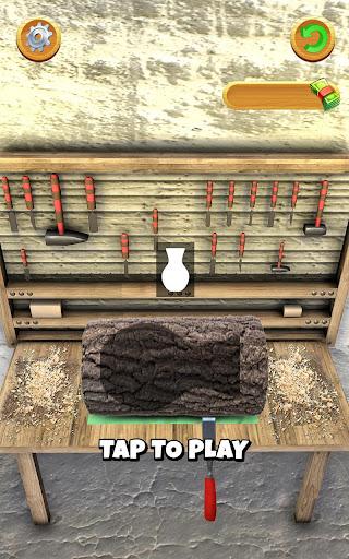 WoodShop 3D - Be a Wood Turner - Gameplay image of android game