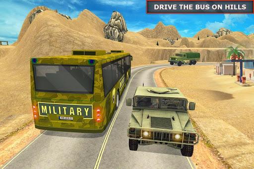 Army Bus Driving Simulator: US Military Transport - عکس برنامه موبایلی اندروید