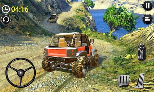 Offroad Mountain Jeep Driving Simulator 2020 - Image screenshot of android app