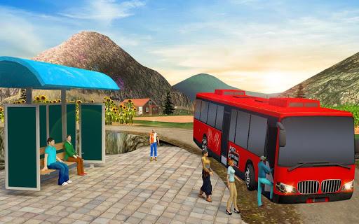City Coach Bus Driving Simulator - Free Bus Games - Gameplay image of android game