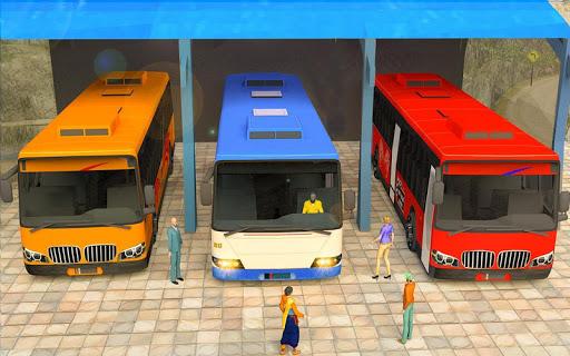 City Coach Bus Driving Simulator - Free Bus Games - Gameplay image of android game