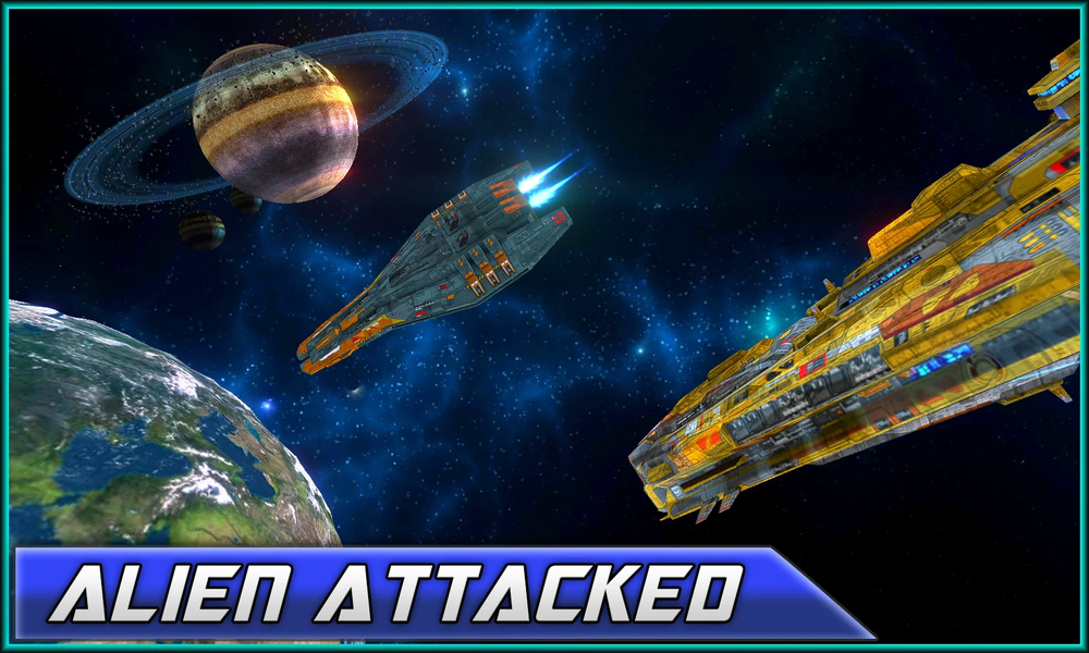 Alien Robot Fps Shooting Games - Gameplay image of android game