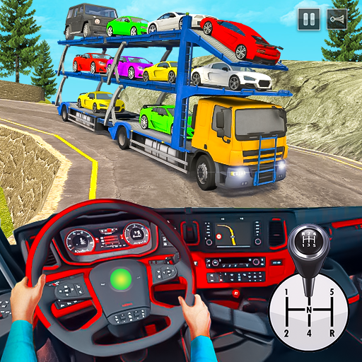 Cars Transporter Trailer Truck - عکس بازی موبایلی اندروید
