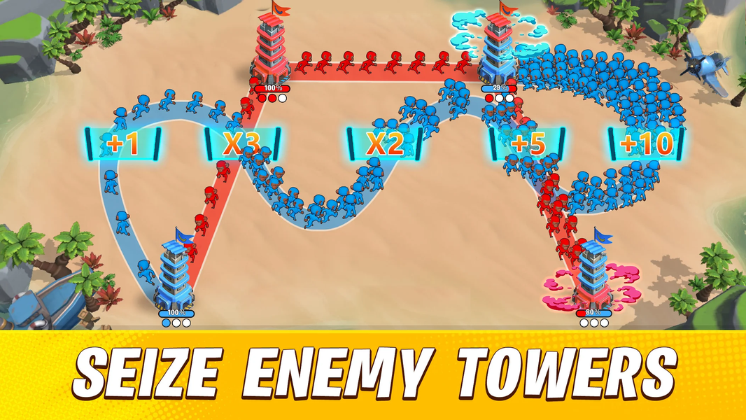 Ape TD: Tower Takeover - Gameplay image of android game