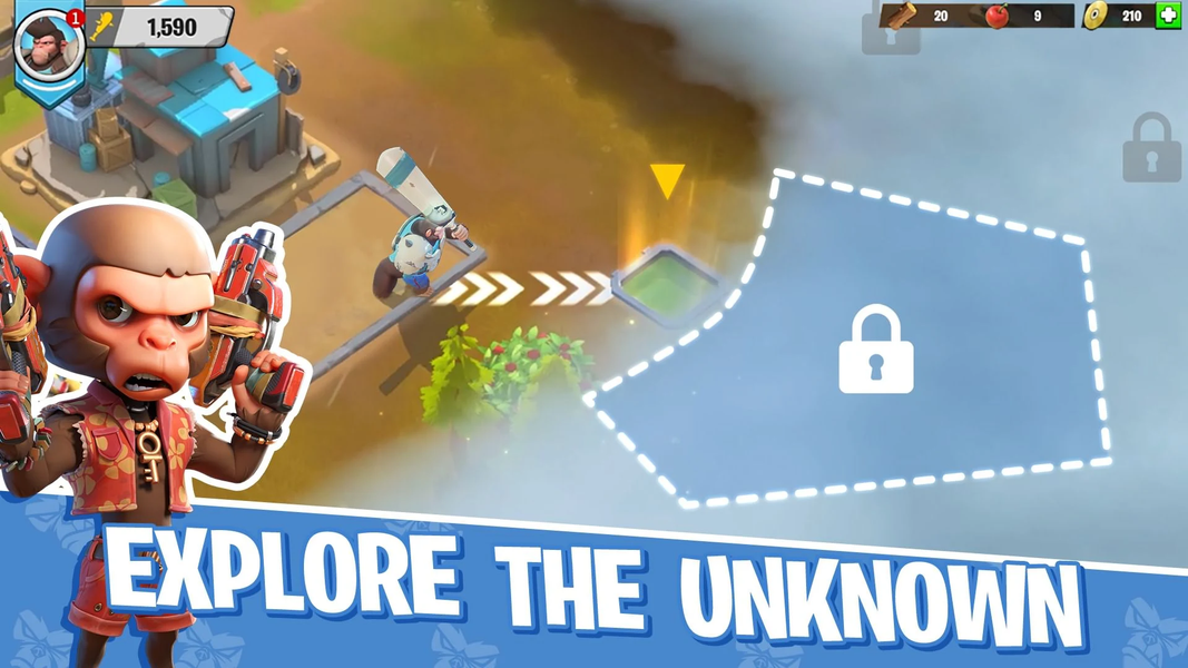 Ape Land - عکس بازی موبایلی اندروید