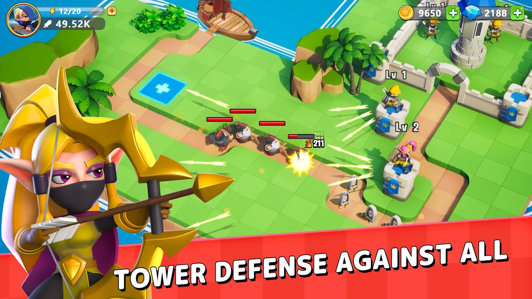 Kingdom Guard:Tower Defense TD - Gameplay image of android game