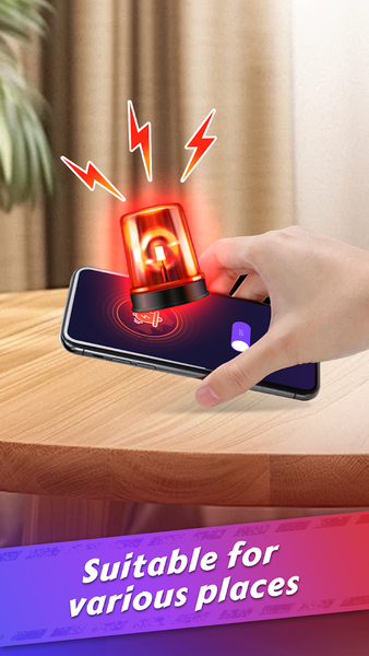 TapAlarm:Don't touch my phone - عکس برنامه موبایلی اندروید