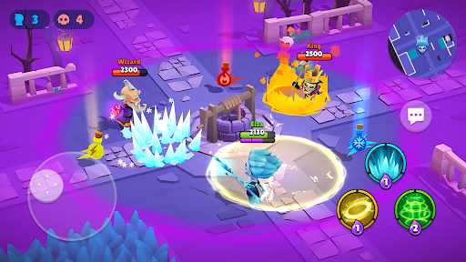 Spell Arena: Battle Royale - Gameplay image of android game