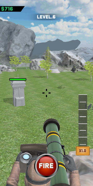 Invader Strike 3D - Gameplay image of android game