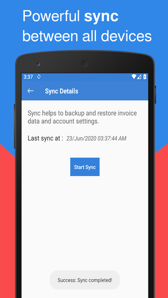 InvoiceTemple: Invoice billing - Image screenshot of android app