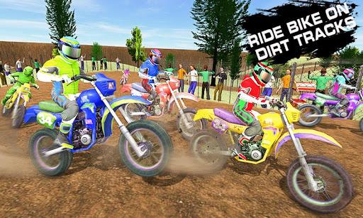 Dirt Track Racing Moto Racer - عکس بازی موبایلی اندروید