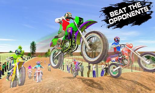 Dirt Track Racing Moto Racer - Gameplay image of android game