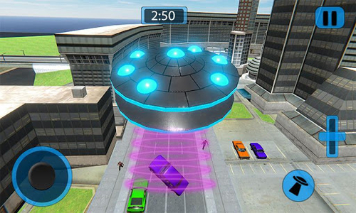 Alien Flying UFO Space Ship - عکس بازی موبایلی اندروید