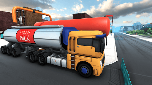 Milk Transporter Truck - Image screenshot of android app