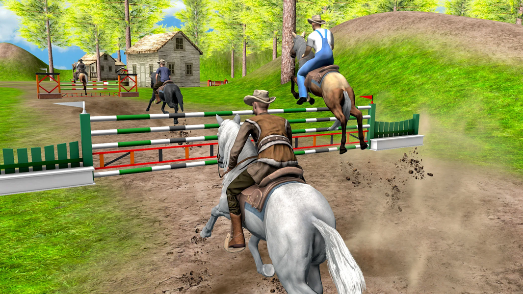 Wild Horse Riding Simulator - Gameplay image of android game