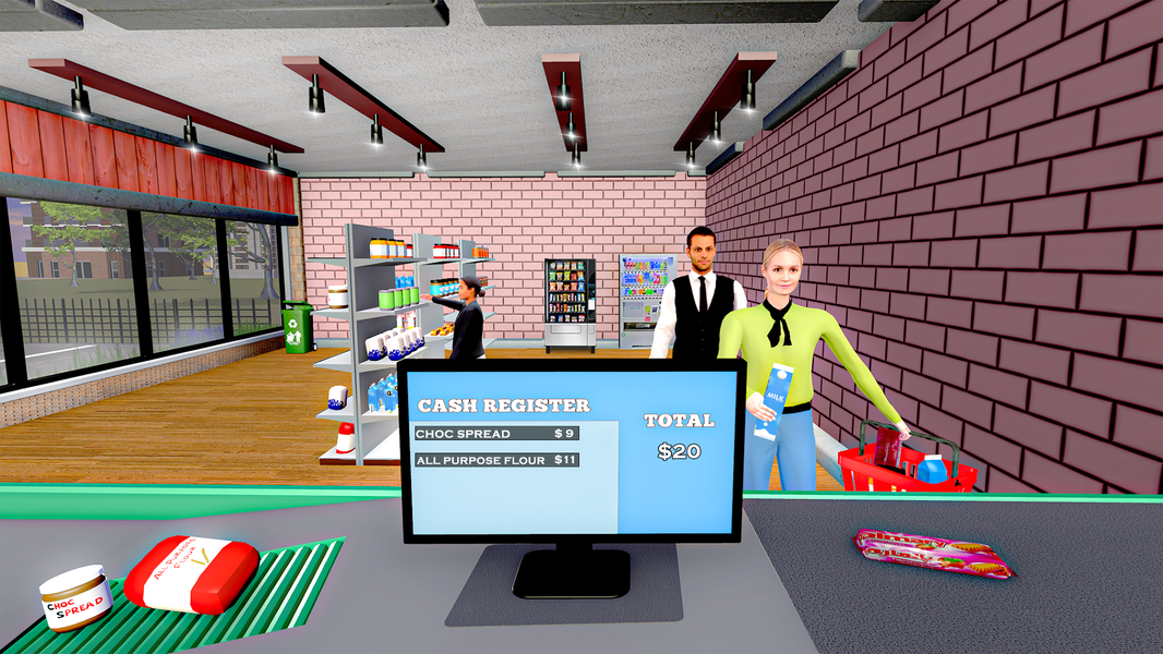 Supermarket Store Manager Game - عکس بازی موبایلی اندروید