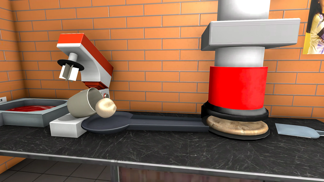 Pizza Maker Cooking Factory - Gameplay image of android game