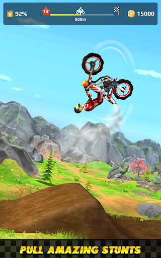 Bike Flip Hero - Gameplay image of android game