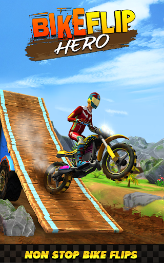 Bike Flip Hero - Gameplay image of android game