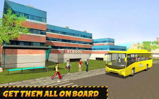 NY City School Bus ۲۰۱۷ - عکس بازی موبایلی اندروید