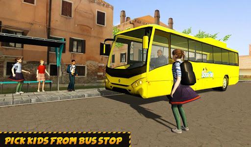 NY City School Bus ۲۰۱۷ - عکس بازی موبایلی اندروید