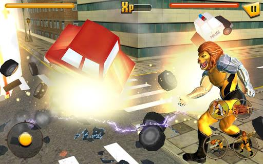 Scary Lion City Attack - عکس بازی موبایلی اندروید