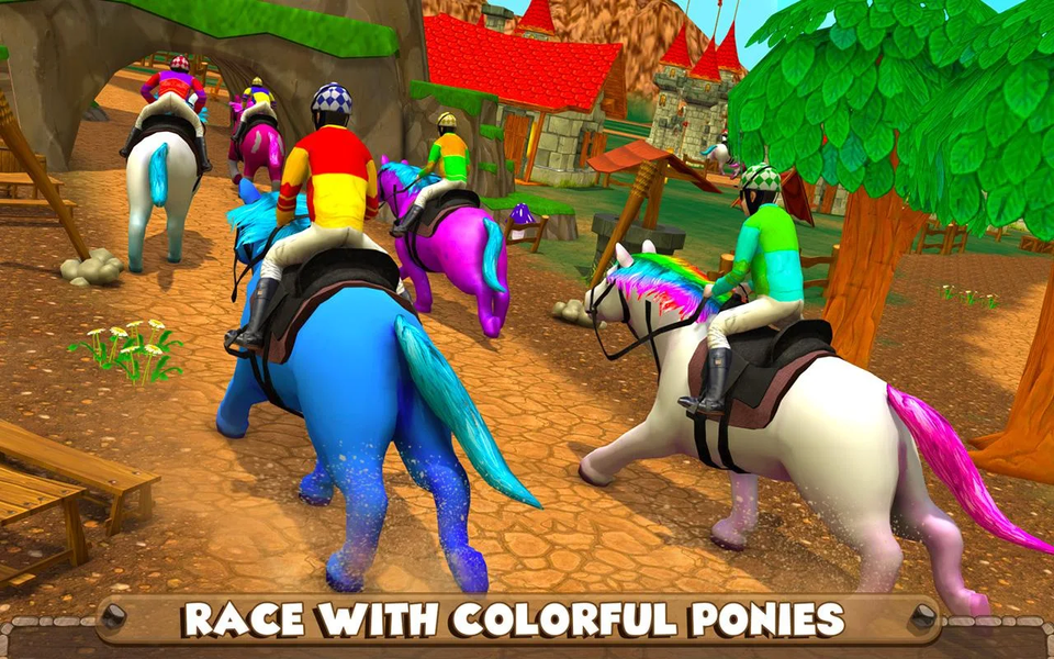 Speedy Pony : Racing Game - عکس بازی موبایلی اندروید