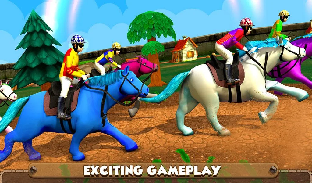 Speedy Pony : Racing Game - عکس بازی موبایلی اندروید
