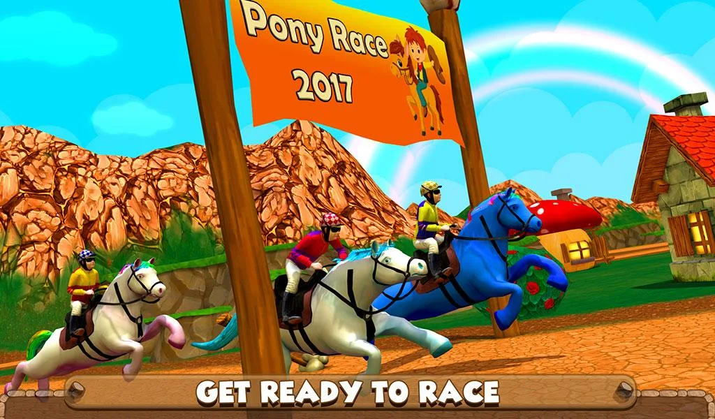 Speedy Pony : Racing Game - عکس بازی موبایلی اندروید
