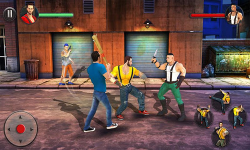 Fighting Game Street Gangster Fighting games action street Vegas