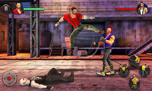 Fighting Game Street Gangster Fighting games action street Vegas