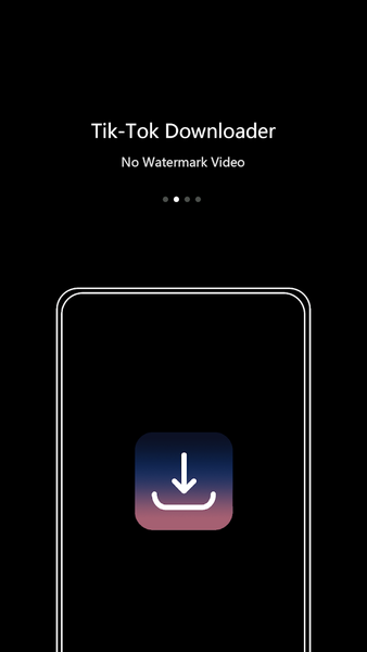 HD Tik Downloader No Watermark - Image screenshot of android app