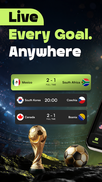 Football Live Scores & Alerts - Image screenshot of android app
