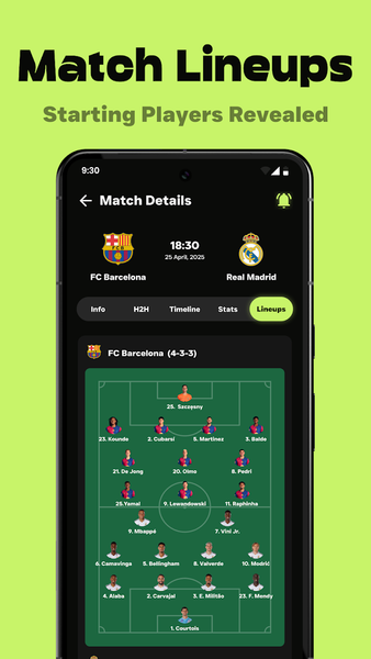 Football Live Scores & Alerts - Image screenshot of android app