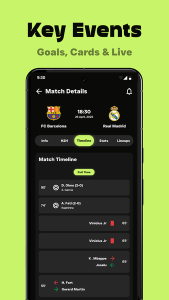 Football Live Scores & Alerts - Image screenshot of android app