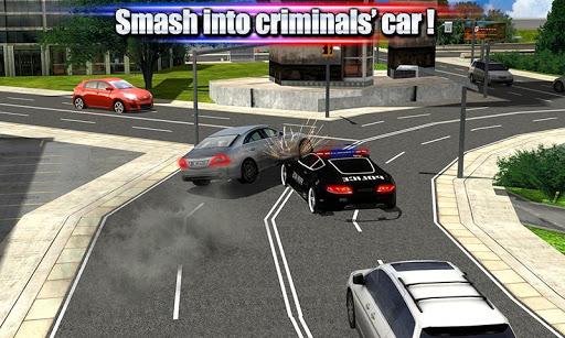 Crime Town Police Car Driver - Gameplay image of android game