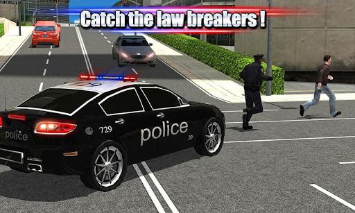 Crime Town Police Car Driver - Gameplay image of android game