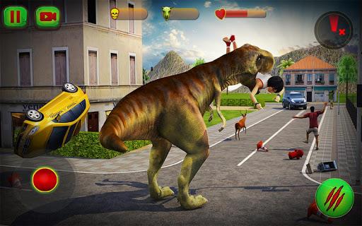 Dino City Rampage 3D - Gameplay image of android game