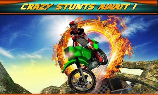 Extreme Bike Stunts 3D - Gameplay image of android game