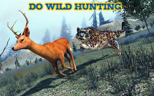 Forest Snow Leopard Sim - عکس بازی موبایلی اندروید