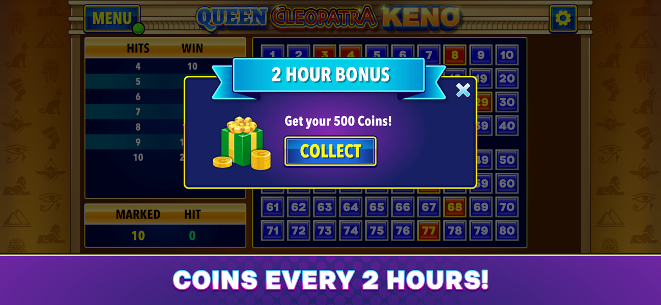 Keno Vegas - Casino Games - Gameplay image of android game