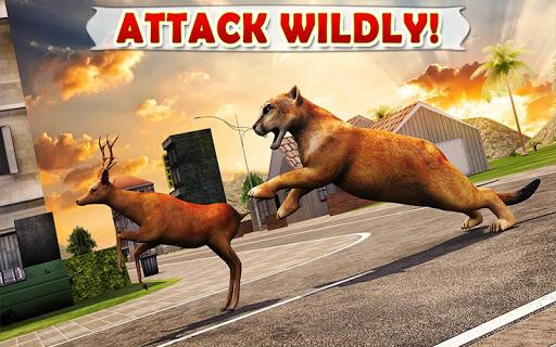 Mountain Lion: Wild Cougar 3D - عکس بازی موبایلی اندروید