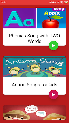 Top Kids Songs Videos - Offline - Image screenshot of android app