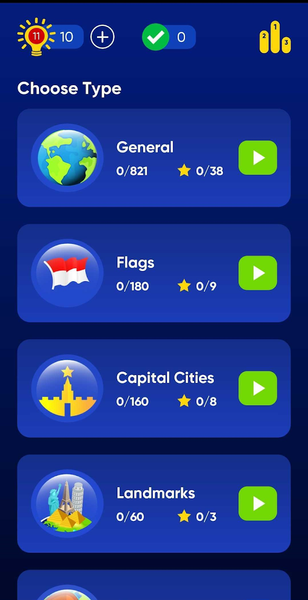 Geo Quiz: World Geography, Map - Gameplay image of android game