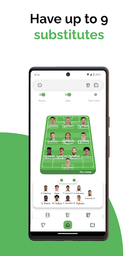 My Lineup: Lineup Creator - عکس برنامه موبایلی اندروید