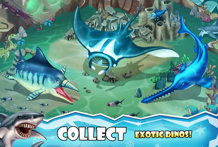 Jurassic Dino Water World - عکس بازی موبایلی اندروید
