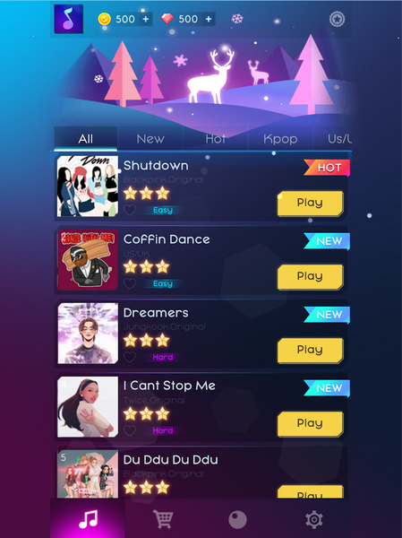 KPOP Tiles Hop: Magic Dancing! - عکس بازی موبایلی اندروید