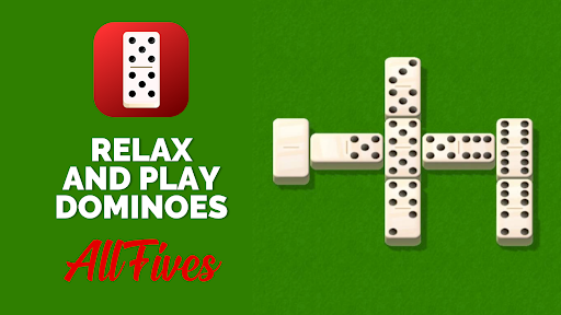 Dominoes All Fives - Offline - Gameplay image of android game