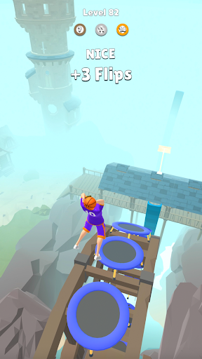 Hoop World: Flip Dunk Game 3D - Gameplay image of android game